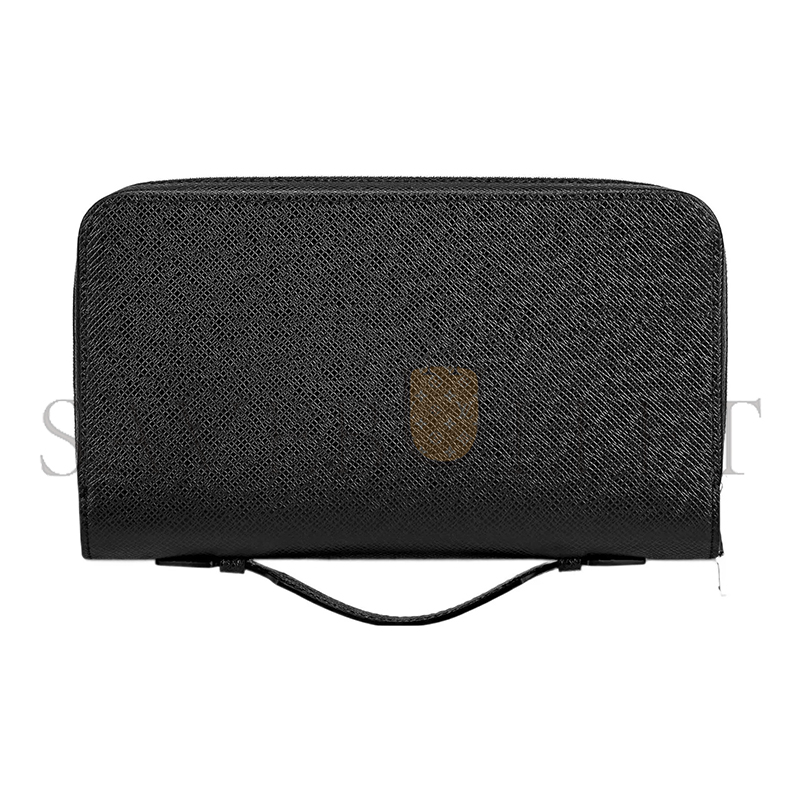 LOUIS VUITTON BLACK DAMIER INFINI ZIPPY XL N41503 (22*13.5*4cm) 